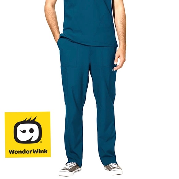 WonderWink Zip Fly Cargo Scrub Pants NWT - Picture 12 of 12